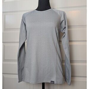 Patagonia Size S Capilene Polartec Baselayer Crewneck Thumb Loops Long Sleeve